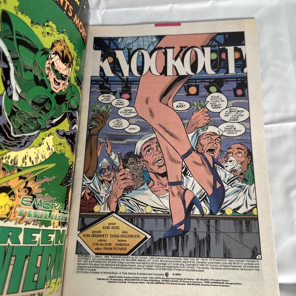 SUPERBOY #2 1994 Mar - DC Comics VF/NM She's A Knockout! - Picture 8 of 8